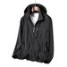 Men's Streetwear Hooded Jacket - Lightweight Nylon Zip-Up Coat With Stand Collar For Casual & Urban Style (Army Green/Black/Khaki/Navy/Gray)_viptrois.com
