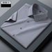 Men's Clothing Men's Premium Silk Blend Shirt – Lightweight & Breathable Short Sleeve (8 Elegant Colors, Wrinkle-Resistant & Moisture-Wicking)_viptrois.com