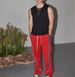 American Street Style Niche Design V-Neck Knit Vest For Men Casual Loose Simple Solid Color Sleeveless Top Trendy_viptrois.com