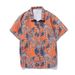 Men's Clothing Floral Print Beach Hawaiian Shirt – Tropical Short-Sleeve Beach Shirt With Quick-Dry Fabric, Vibrant Prints & Oversized Fit (S-5XL)_viptrois.com