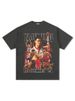 Yao Ming Basketball Printed Short Sleeve T-Shirt American Style Washed Vintage_viptrois.com