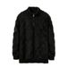 Men's Lightweight Half-Zip Hooded Sweatshirt, Casual Long Sleeve Pullover For Fall & Winter, Breathable & Comfortable, Slim Fit, Solid Colors_viptrois.com