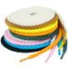 Shoelaces Twisted Rope Shoelaces For Men And Women Beige Black And White Three Strand Rope Shoelaces_viptrois.com
