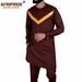 Men's clothing African national cotton men's casual set_viptrois.com