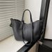 Women's Bags Trendy Lychee Pattern Tote Bag For Women Texture Large Capacity Commuting Shoulder Messenger Bag_viptrois.com