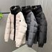 Men's Winter Down Jacket With Detachable Hood Lightweight Warm Puffer Coat Windproof Casual Outerwear Fill Power White Duck Down_viptrois.com