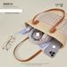 Women's Shoulder Bags Single-shoulder Large-capacity Women's Bag, Beach Vacation Woven Tote Bag, Fashionable Straw Woven Bag, Hand-held Beach Bag_viptrois.com