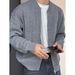Sweater Cardigan Men's Autumn And Winter Trend Loose Knit Sweater Thread Clothing_viptrois.com