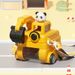 Kindergarten Excavator Plastic Cup Cartoon Excavator Plastic Straw Cup Children's Toy Car Student High Value Water Cup_viptrois.com