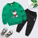 Children's Clothing Boys Spring New Cartoon Sweatshirt Set For Older Children Spring And Autumn Terry Cotton Sweatpants Two-piece Set_viptrois.com