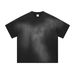 Men's Clothing Men's Wear Summer Washed And Distressed Retro Street Fashion Men's Wear Short Sleeve Shorts Set_viptrois.com