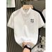 Men's American Style Polo Shirt High End Business Casual Turn down Collar T-Shirt Summer New Versatile Top 2026_viptrois.com