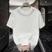 Men's Clothing Printed Cotton Boys Short Sleeved T Shirt Summer New Round Neck T Shirt Versatile Men's Tops_viptrois.com