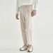 Men's Clothing Spring And Summer Drape Design Trousers Nine Point Trousers Straight Loose Trousers Men's Light Business Drape Casual Trousers_viptrois.com