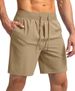 Men's Clothing Quick Drying Breathable Sports Shorts Mid-Waisted Loose Fit Casual Outdoor Running Training Fitness Cycling Five Point Pants Summer_viptrois.com