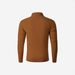Men's Half-Zip Knit Sweater – Autumn/Winter Casual Pullover With Solid Color Design_viptrois.com