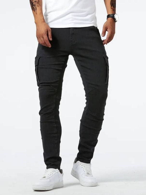 New Men's Side-pocket Skinny Jeans NK012_viptrois.com