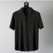 Summer New Trendy Set Men's Thin Korean Short Sleeved Pants Fashion Sports Set_viptrois.com