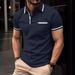 European And American 2026 Summer Polo Shirt With Buttoned Pockets Men's Sport Polo Shirt_viptrois.com