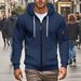 Zipper Premium Black Hoodie Adult Zipper Unisex Zipper, Heavy Blend Hooded Fleece Pullover Workwear Sweatshirt Hoodie Top Plain BNW Unisex_viptrois.com