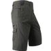 Men's Loose Fit Straight Leg Summer Plus Size Trendy Casual Mid-Length Pants With Multiple Pockets Pure Cotton Cargo_viptrois.com