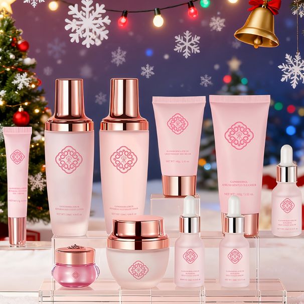 Anoderma Anti Wrinkle Skincare Care Set. Ganoderma Extract Firming & Antioxidant Reduce The Look Of Wrinkles, Infused_viptrois.com