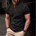 2025d 2024 Summer Quick Sale Stand Collar Pocket Men's Sports Polo Shirt_viptrois.com