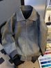 Men's Vintage Style PU Leather Jacket - Windproof Casual Hooded Coat With Zipper Closure, Slim Fit For Spring & Autumn (Grey, Brown, Pink)_viptrois.com