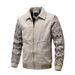 New Autumn And Winter Casual Patchwork Ethnic Style Long-sleeved Men's Jacket, Fashionable Men's Slim-fit Jacket_viptrois.com