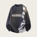 Faux Mink Color-Block Jacquard Sweater – Unisex Oversized Knit Pullover (Winter-Ready, Soft & Cozy, Casual Style)_viptrois.com