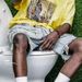 Men's Clothing Street Fashion Summer Hiphop Ripped Shorts Hip Hop Raw Edge Beggar Denim Shorts_viptrois.com