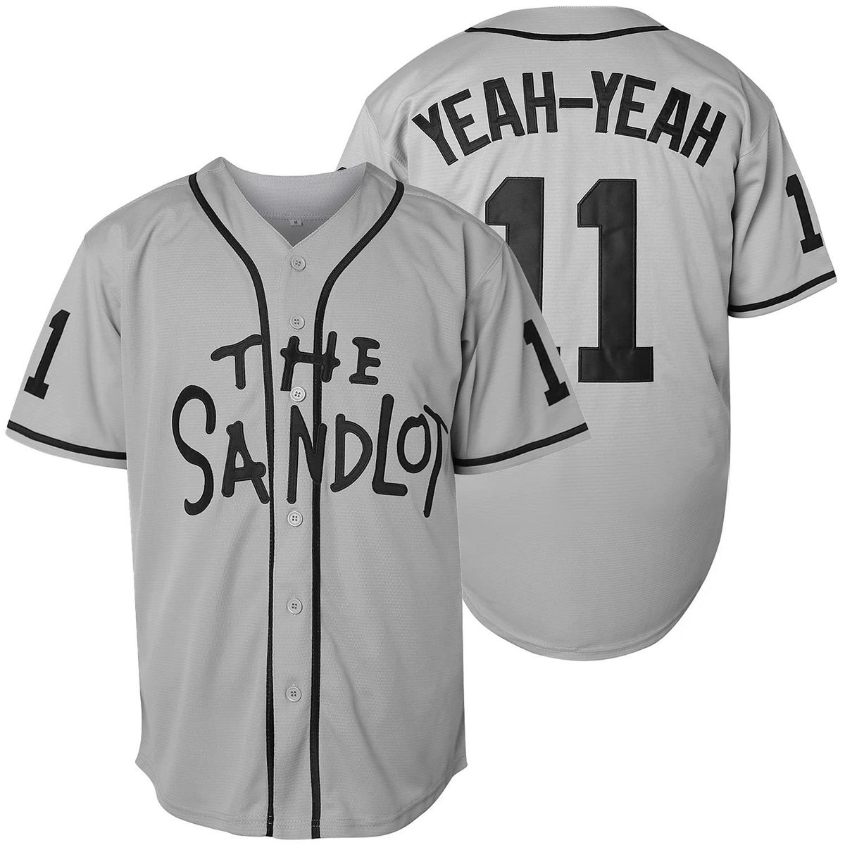 Men's outdoor wear gray No. 30 baseball shirt embroidered jersey jacket_viptrois.com