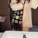 Women's Shoulder Bags Hand-crafted Crochet Hollowed-out Woven Handbag With Contrasting Colors, Bohemian Chic Chic Crochet Knitted Bag For Women_viptrois.com