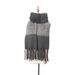 Unisex Coarse fringe coarse braid circle sand check scarf thickened double sided splicing scarf shawl_viptrois.com