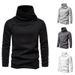 Men's Autumn And Winter New British Style Pile Neck Sweater Fashion Casual Hoodie_viptrois.com