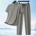 Men's Clothing Men's Suit Casual Men's A Complete Set Of Sportswear Dad Clothes Men's Father's Day_viptrois.com