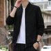 jacket Spring And Autumn New Men's Slim Jacket Fashion Men's Clothing_viptrois.com