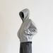 Men's Oversized Hooded Sweatshirt - Thick Space Cotton Boxy Fit Streetwear Pullover With Drop Shoulder Design_viptrois.com