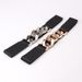 Internet celebrity same style ladies student dress decorative belt exaggerated chain elastic elastic girdle women's belt_viptrois.com