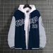 Men's Clothing Spring and Autumn fashion brand American high street Pu Shuai Youth Men's Baseball jacket men's loose casual jacket men_viptrois.com