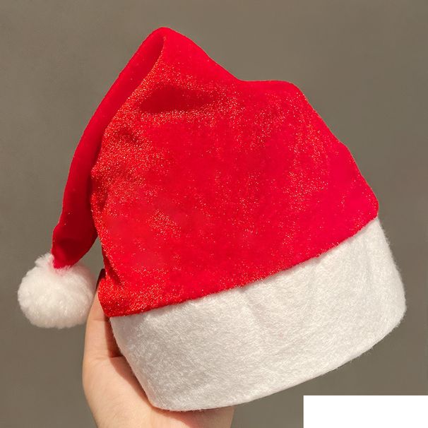 Christmas Santa Hat Girls Decorative Hat Plush Creative Santa Deer Antler Hat Adult Children Hat Dress Up_viptrois.com