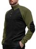 The New Men's Outdoor Sleeved Casual Stand-up Collar Loose Corduroy Long-sleeved Sweatshirt Of The 2025 European Code Spring And Autumn Collection_viptrois.com