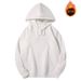 Unisex Fleece-Lined Hooded Sweatshirt - Soft & Warm Pullover For Workwear, Uniforms & Casual Wear (15 Colors, M-XXXXXL)_viptrois.com