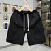Men's Summer Beach Casual Sports Shorts Five Point Straight Pants Trendy Running_viptrois.com