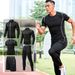 Men's Clothing Men's Yoga Fitness Set Moisture Wicking Yoga Clothes Sports Running Youth 5 Piece Set Optional_viptrois.com