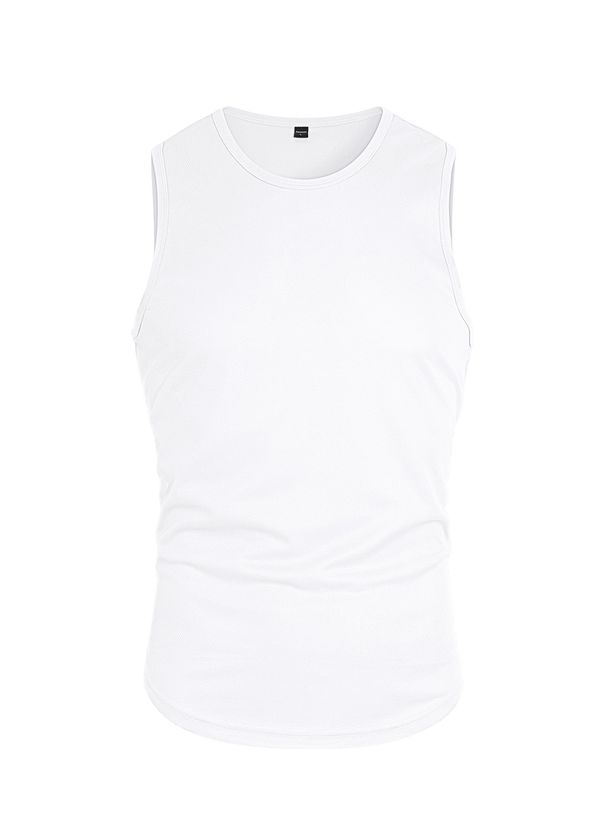 Summer Sports Quick-drying Sleeveless T-shirt For Men, Suitable For Outdoor Training, Fitness, Loose And Breathable Blazer-style Vest_viptrois.com