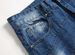 Men's Distressed Jeans Cross Border Supply Personalized Camouflage Patchwork Trendy American Jeans_viptrois.com