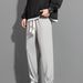 Men's Clothing Wide Leg Straight Pants New Loose Type Large Size Trendy Brand Casual Pants Ice Silk Drape Spot_viptrois.com