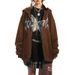 Kids' Clothing Big Butterfly Zipper Sweatshirt White Street Fashion Casual Jacket_viptrois.com