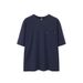 Men's Clothing Jiezhan Men's Wear | Heavy Linen Cotton Rivet Pocket T Shirt 2025 Spring And Summer New Trendy Brand Loose Short Sleeve Solid Color Top_viptrois.com